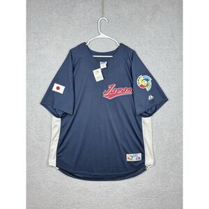 Majestic 2006 Japan Baseball Jersey 2XL WBC World Baseball‎ Classic Navy NWT